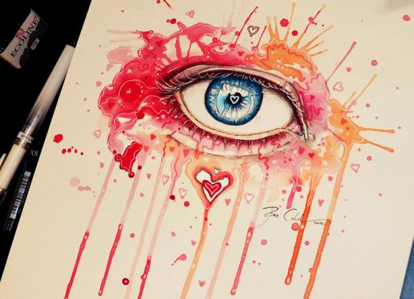 Mind Blowing Eye Art by Svenja Jödicke