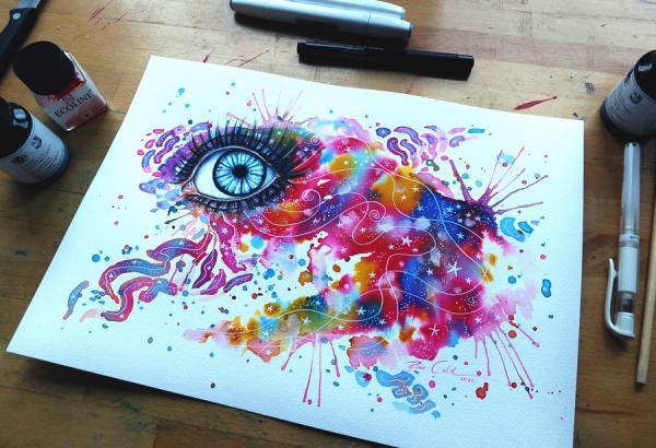 Mind Blowing Eye Art by Svenja Jödicke