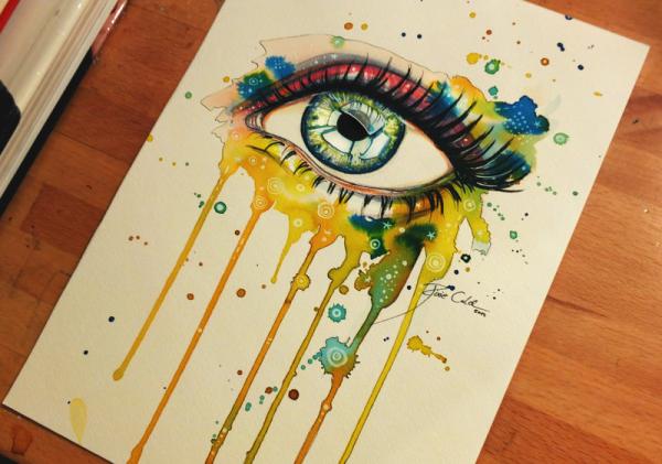 Mind Blowing Eye Art by Svenja Jödicke
