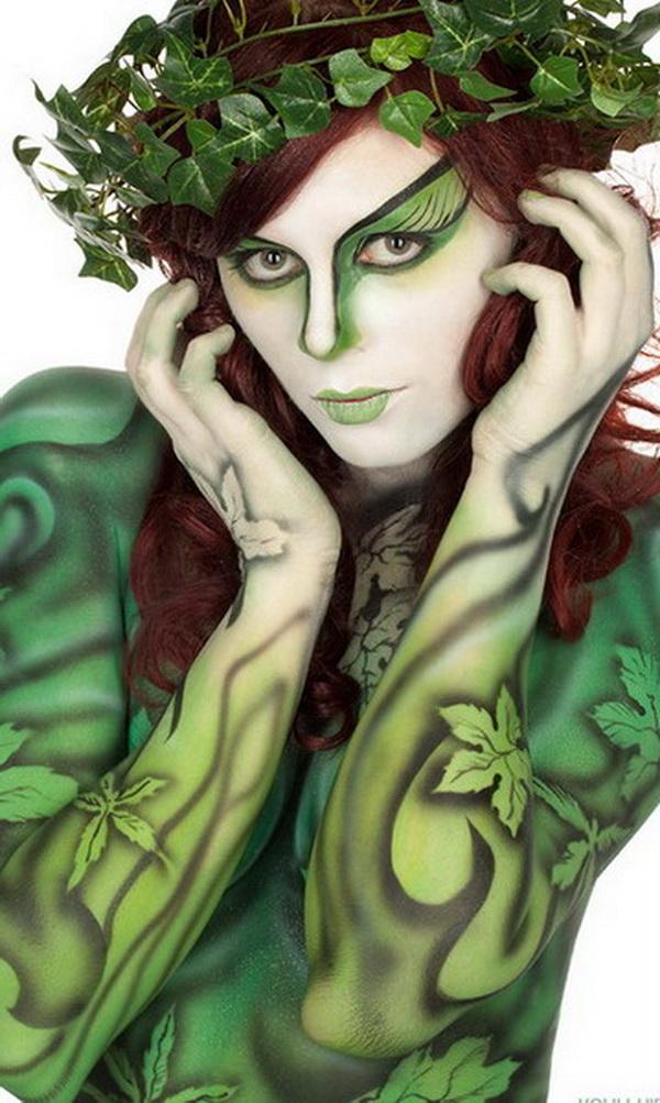 Body paintings by Nadja Hluchovsky