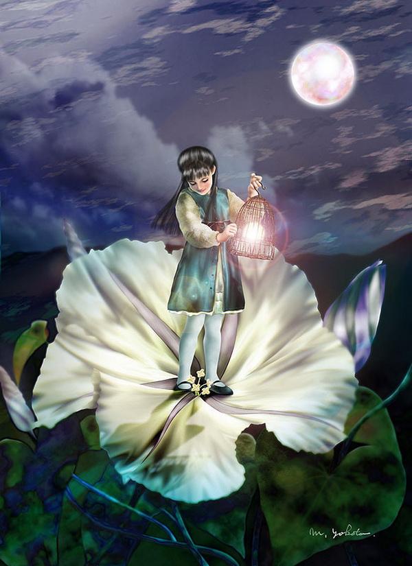 Fairy Paintings by Miharu Yokota