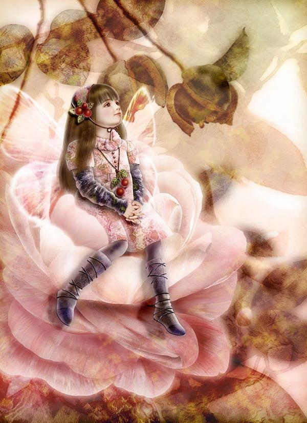 Fairy Paintings by Miharu Yokota