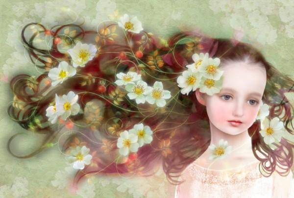 Fairy Paintings by Miharu Yokota
