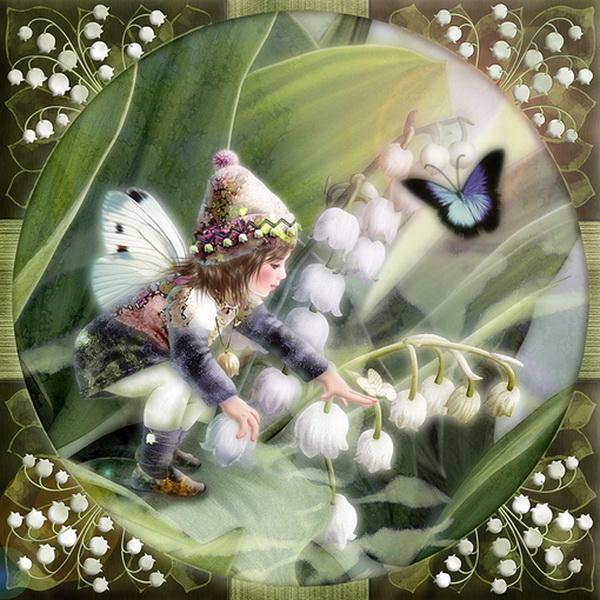 Fairy Paintings by Miharu Yokota