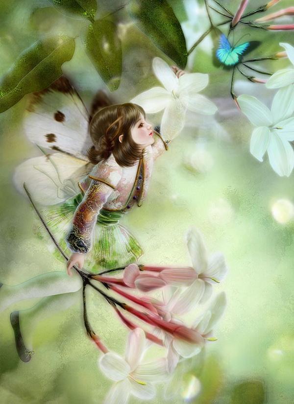 Fairy Paintings by Miharu Yokota