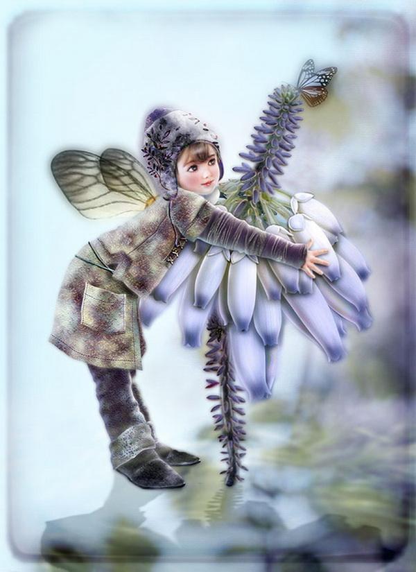 Fairy Paintings by Miharu Yokota