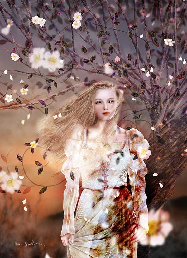 Fairy Paintings by Miharu Yokota