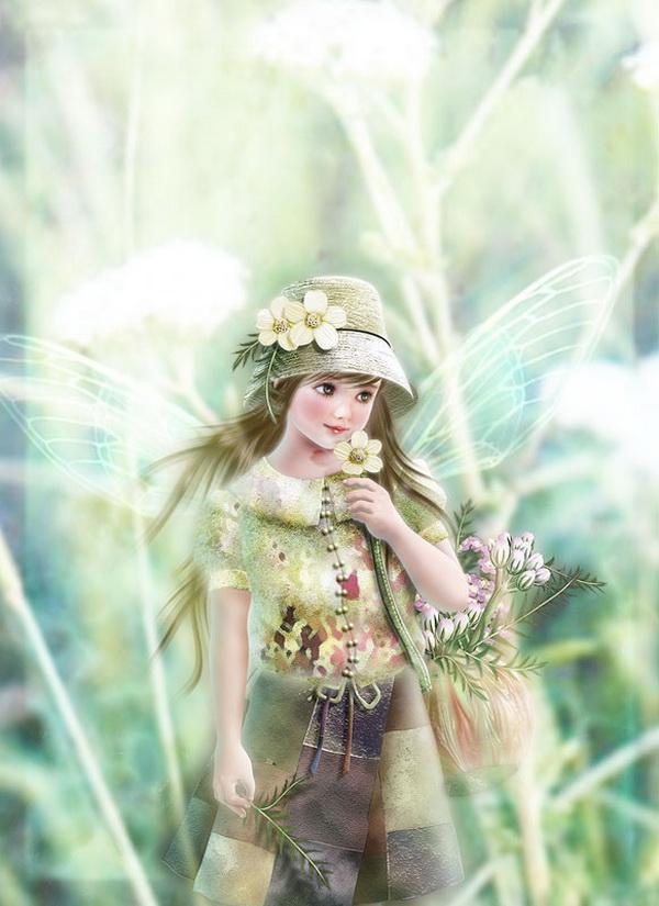 Fairy Paintings by Miharu Yokota