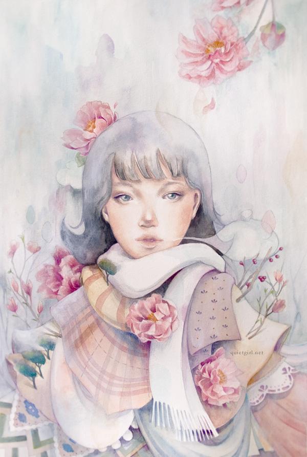 Mixed Media Illustrations by Valerie Ann Chua