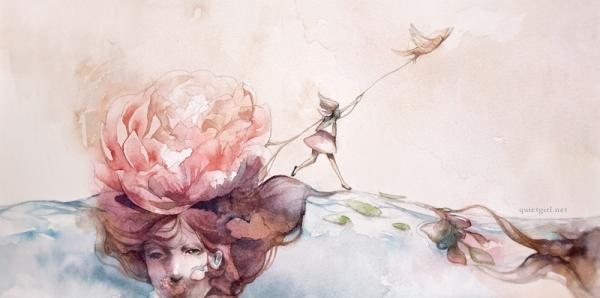 Mixed Media Illustrations by Valerie Ann Chua