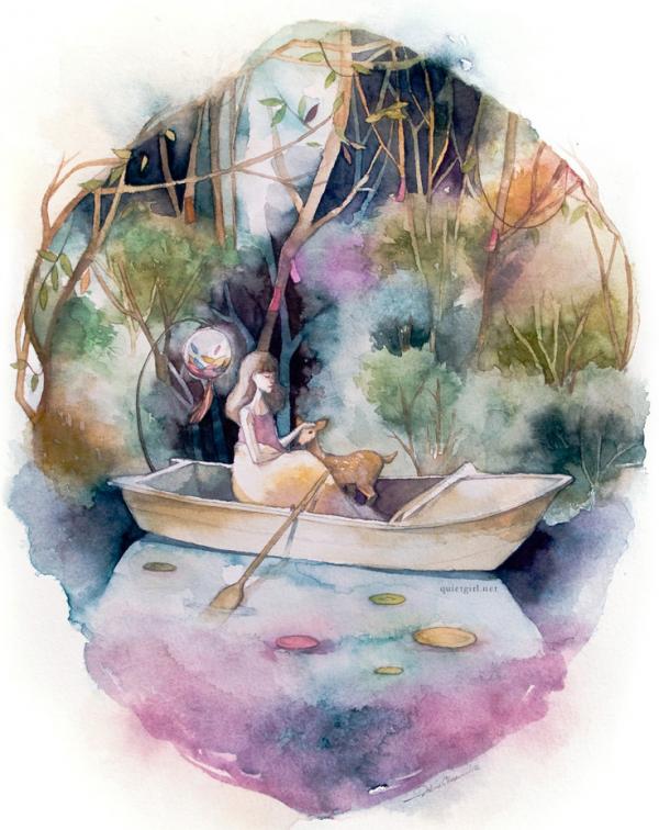 Mixed Media Illustrations by Valerie Ann Chua