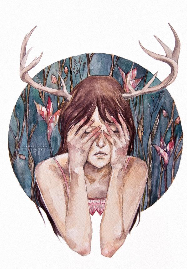 Mixed Media Illustrations by Valerie Ann Chua