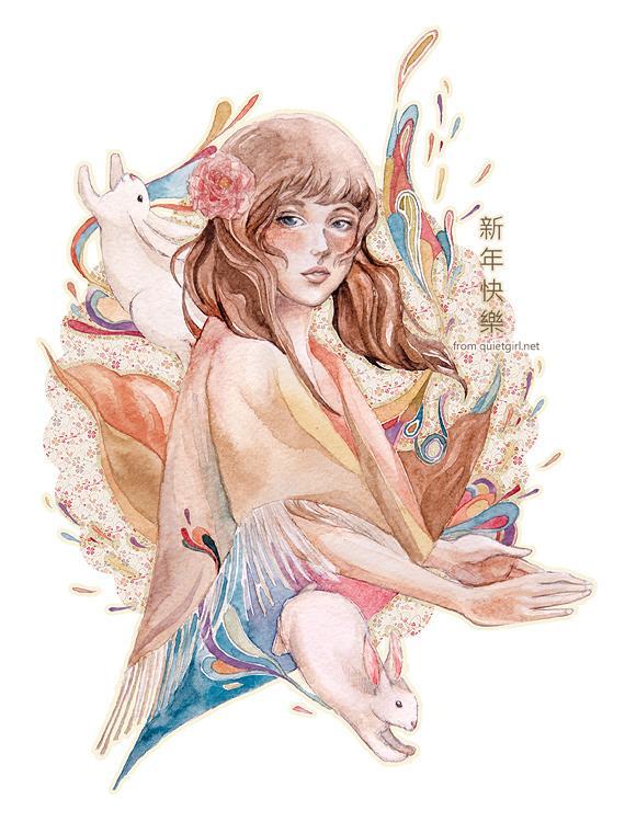 Mixed Media Illustrations by Valerie Ann Chua
