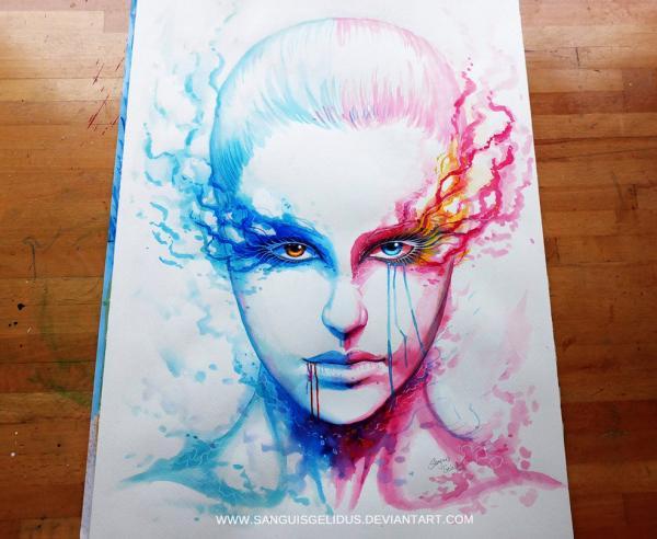 Watercolor Paintings by Jonas Jödicke