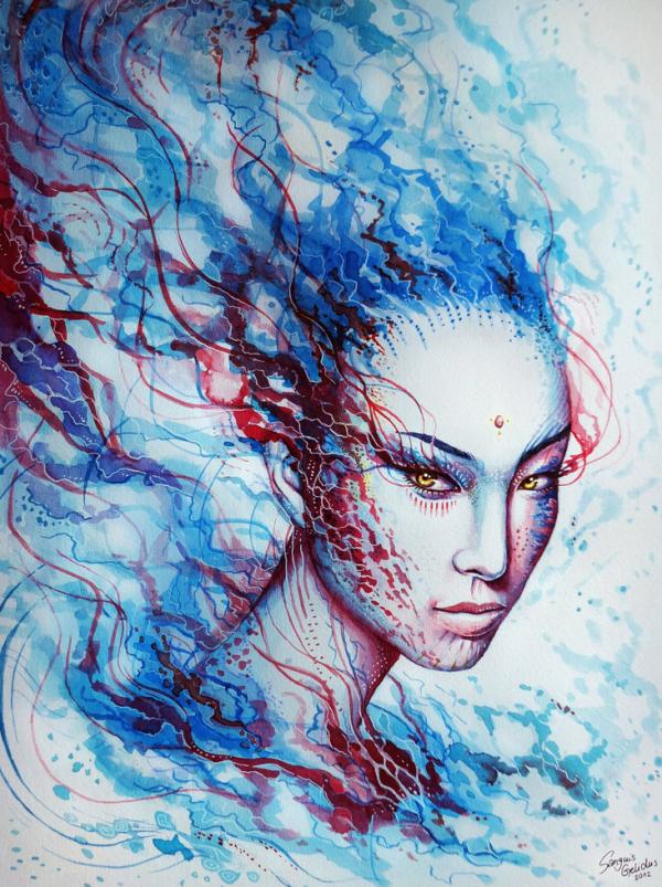 Watercolor Paintings by Jonas Jödicke