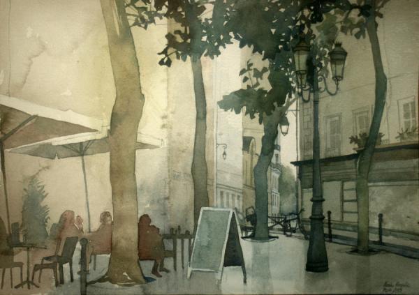 Watercolor Paintings by Anna Orlowska