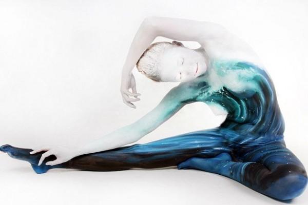 Body paintings by Gesine Marwedel