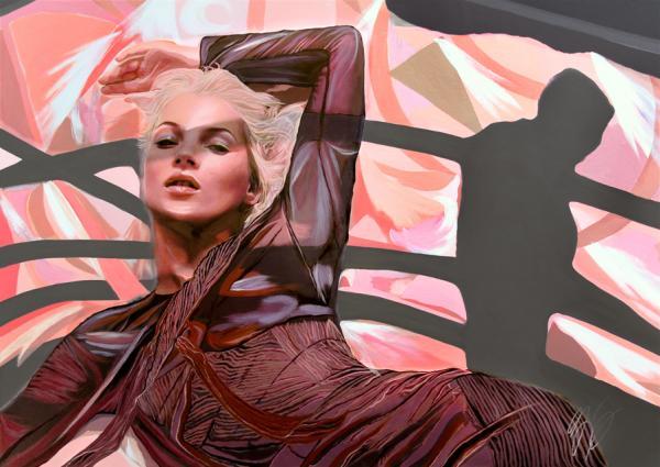 Film Noir Paintings by Gina Higgins