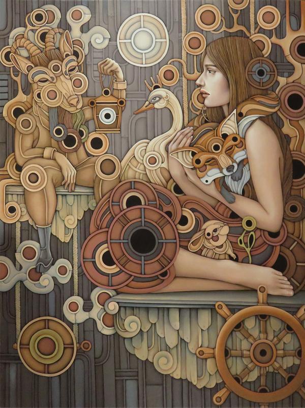 Oil on Canvas Paintings by Iyan de Jesus
