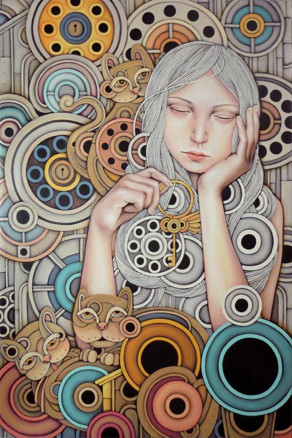 Oil on Canvas Paintings by Iyan de Jesus