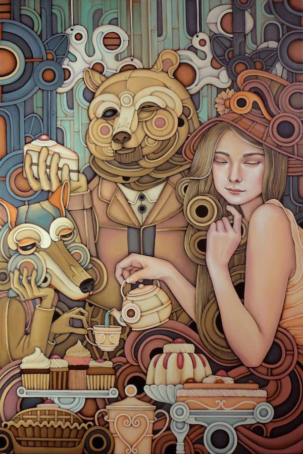 Oil on Canvas Paintings by Iyan de Jesus
