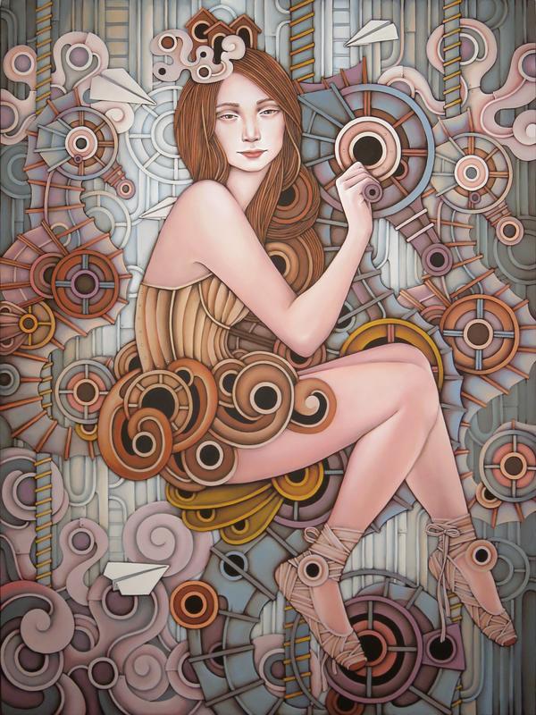 Oil on Canvas Paintings by Iyan de Jesus