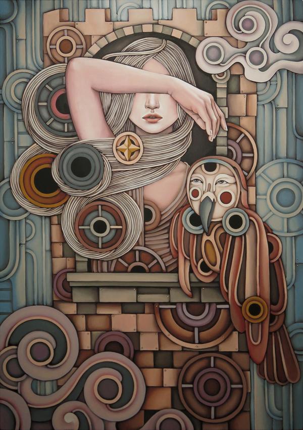 Oil on Canvas Paintings by Iyan de Jesus