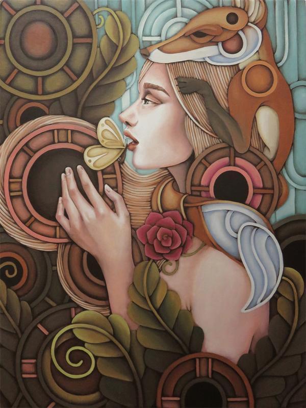 Oil on Canvas Paintings by Iyan de Jesus