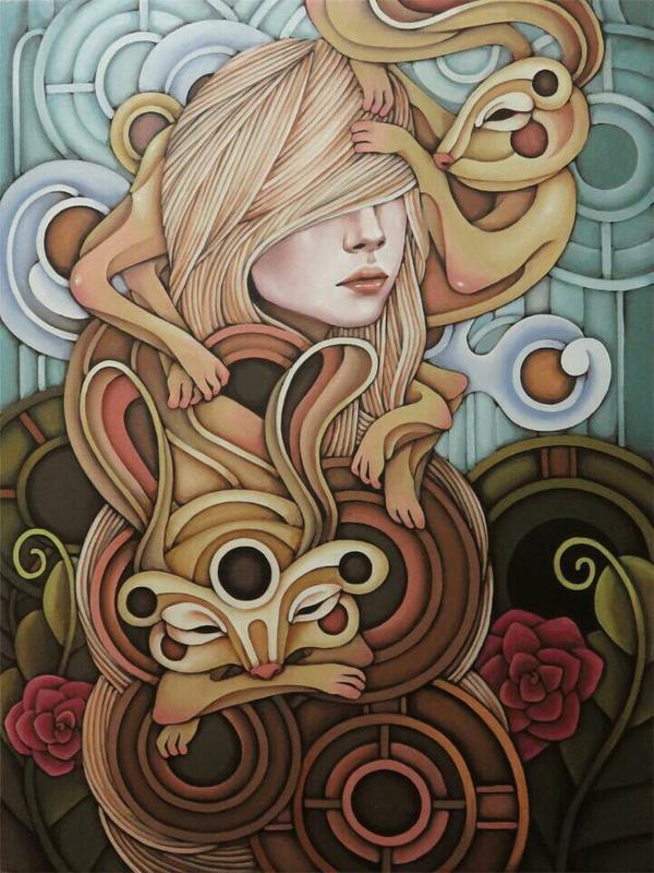 Oil on Canvas Paintings by Iyan de Jesus