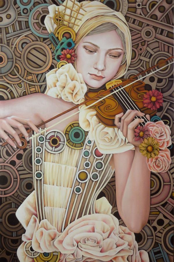 Oil on Canvas Paintings by Iyan de Jesus