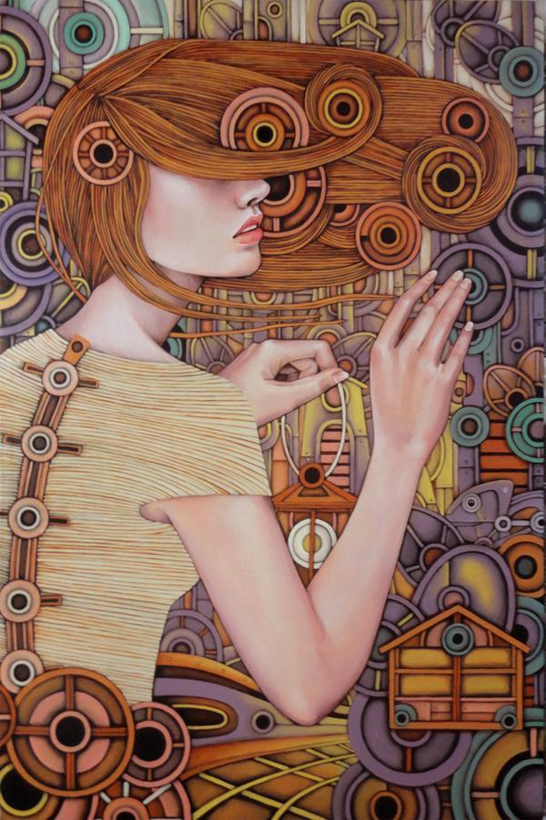 Oil on Canvas Paintings by Iyan de Jesus