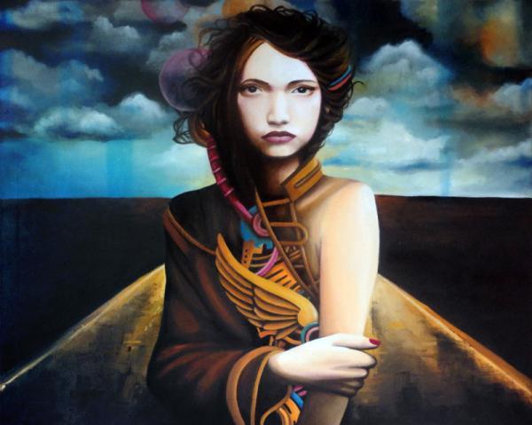Oil on Canvas Paintings by Iyan de Jesus