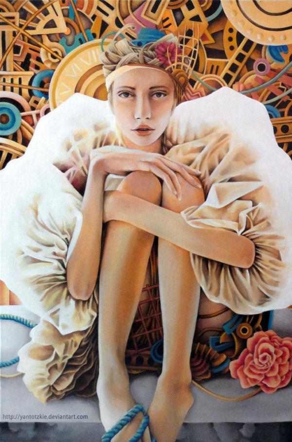 Oil on Canvas Paintings by Iyan de Jesus