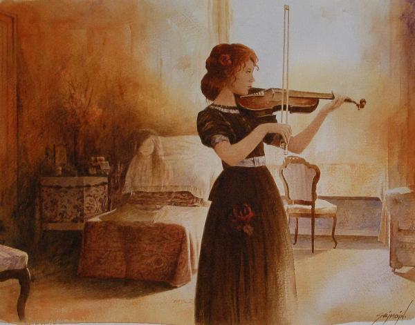 Watercolour Paintings by Gilles Grimoin