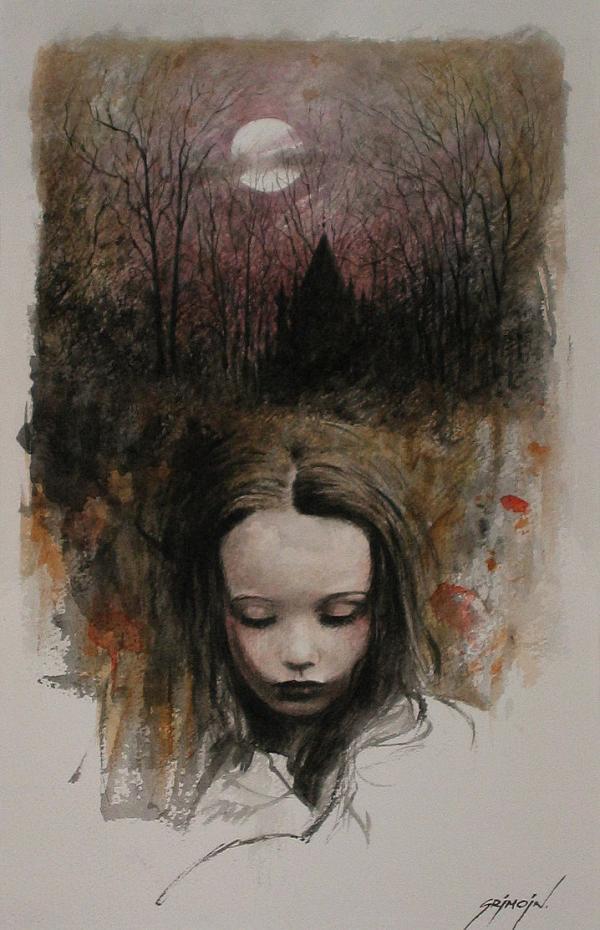 Watercolour Paintings by Gilles Grimoin