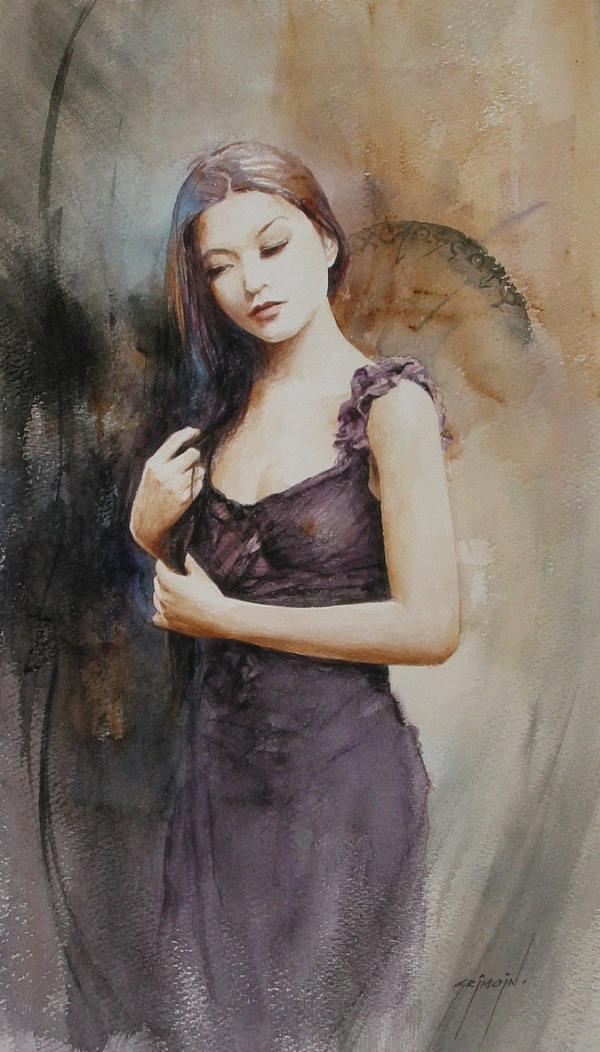 Watercolour Paintings by Gilles Grimoin