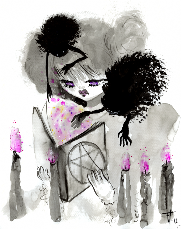 Ink Illustrations by Anneli Olander