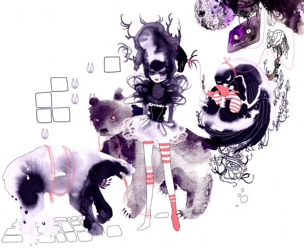 Ink Illustrations by Anneli Olander