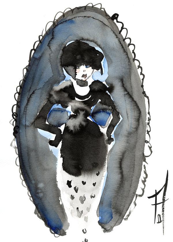 Ink Illustrations by Anneli Olander
