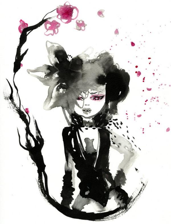 Ink Illustrations by Anneli Olander