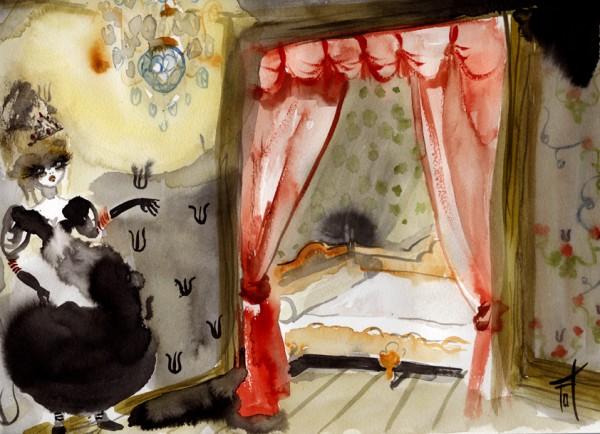 Ink Illustrations by Anneli Olander