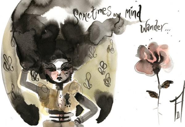 Ink Illustrations by Anneli Olander