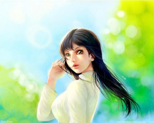 Sweet Digital Paintings by Dzung Phung Dinh