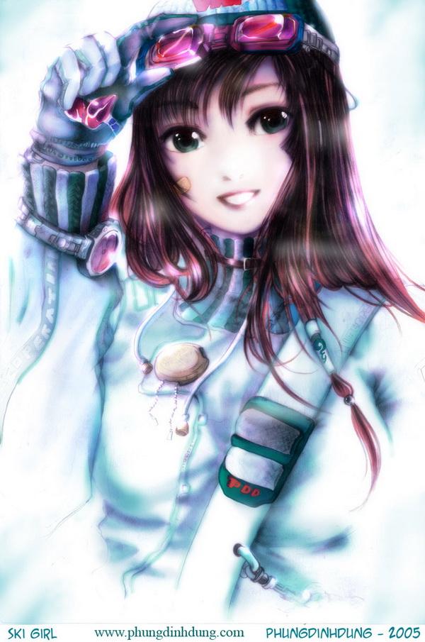Sweet Digital Paintings by Dzung Phung Dinh