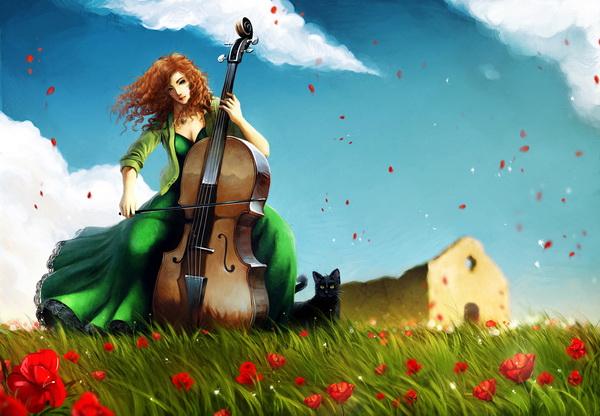 Sweet Digital Paintings by Dzung Phung Dinh