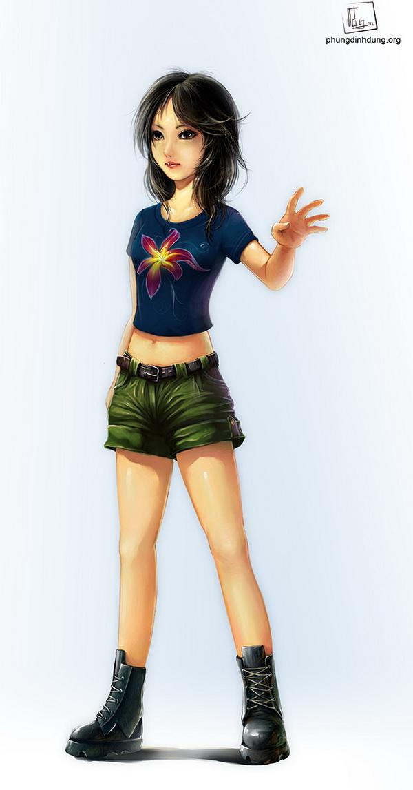 Sweet Digital Paintings by Dzung Phung Dinh