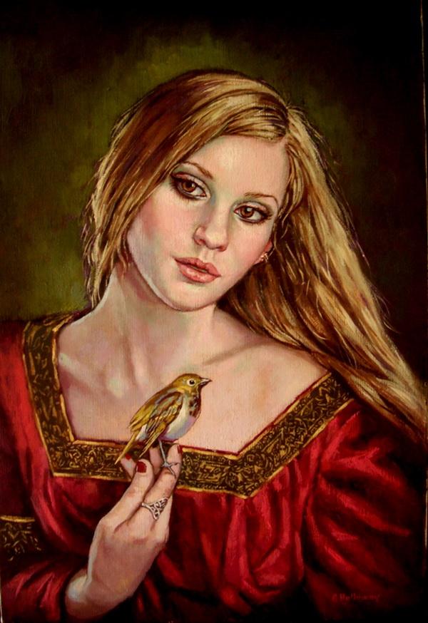 Portrait Paintings by Annemarie Holloway