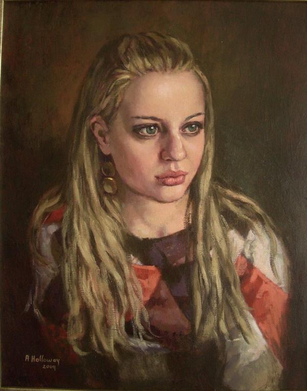 Portrait Paintings by Annemarie Holloway
