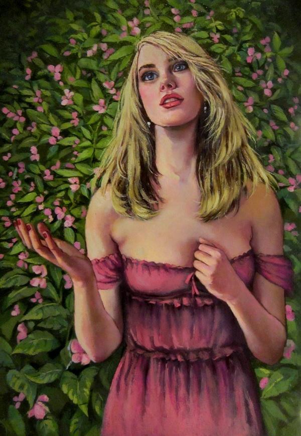 Portrait Paintings by Annemarie Holloway