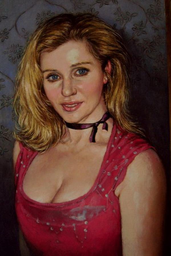 Portrait Paintings by Annemarie Holloway